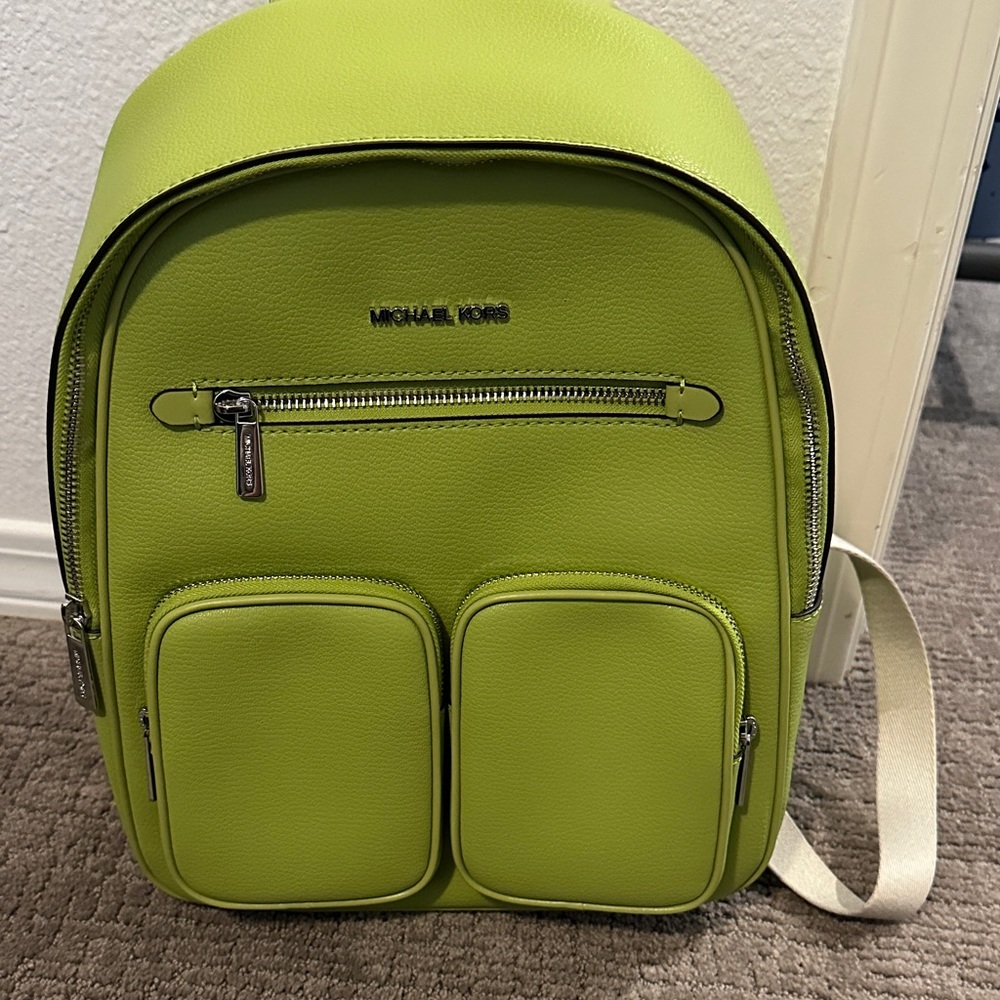 Michael Kors Lime Green Men's Backpack